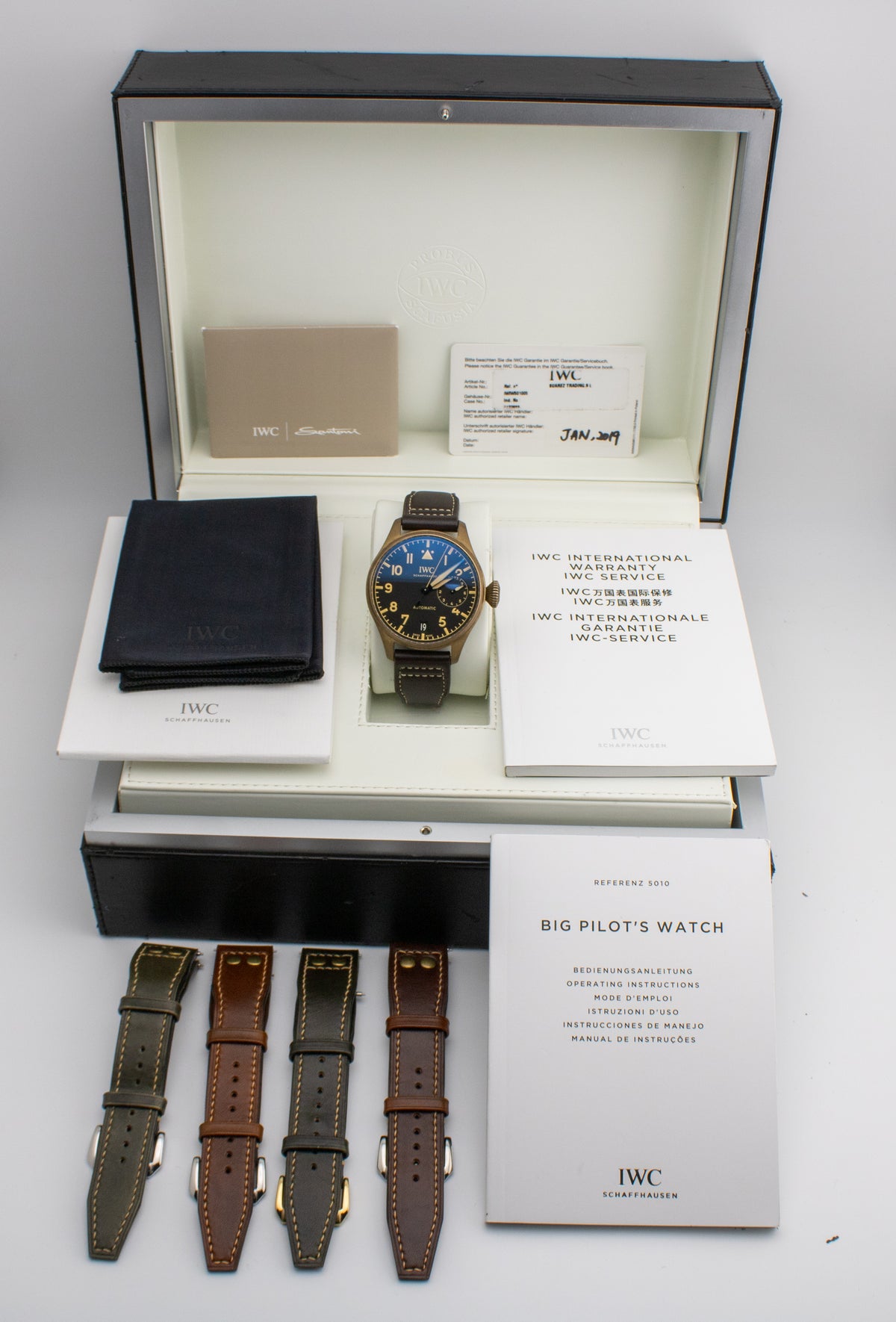 IWC Big Pilot’s Watch Heritage Bronze IW501005 Limited Edition 46.2mm