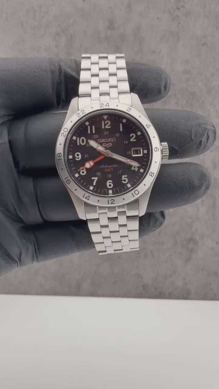 2025 Seiko 5 Sports Field GMT SSK023 Full Set